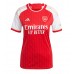 Arsenal Benjamin White #4 Replica Home Stadium Shirt for Women 2023-24 Short Sleeve